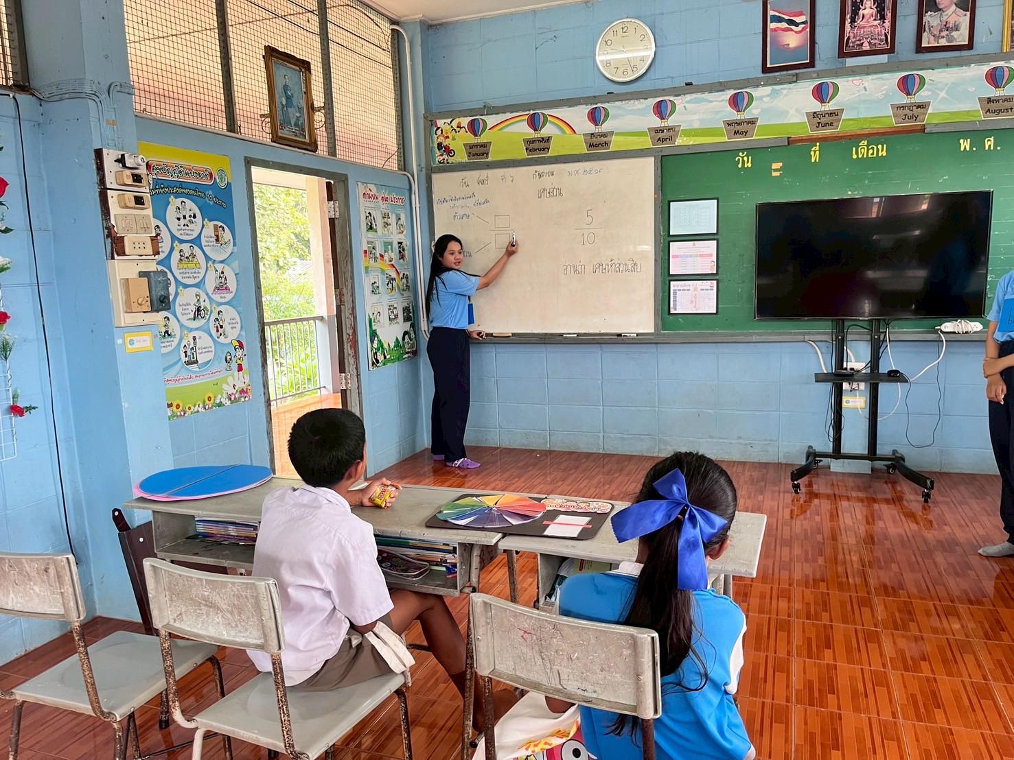 42. ค่ายศิลปะบูรณาการกับสาระการเรียนรู้สำหรับนักเรียนระดับประถมศึกษา ณ โรงเรียนบ้านโนนม่วง